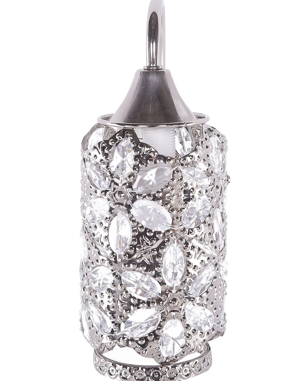 Valaisimet<Beliani Seinavalaisin Metalli Hopea Sysola