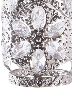 Valaisimet<Beliani Seinavalaisin Metalli Hopea Sysola