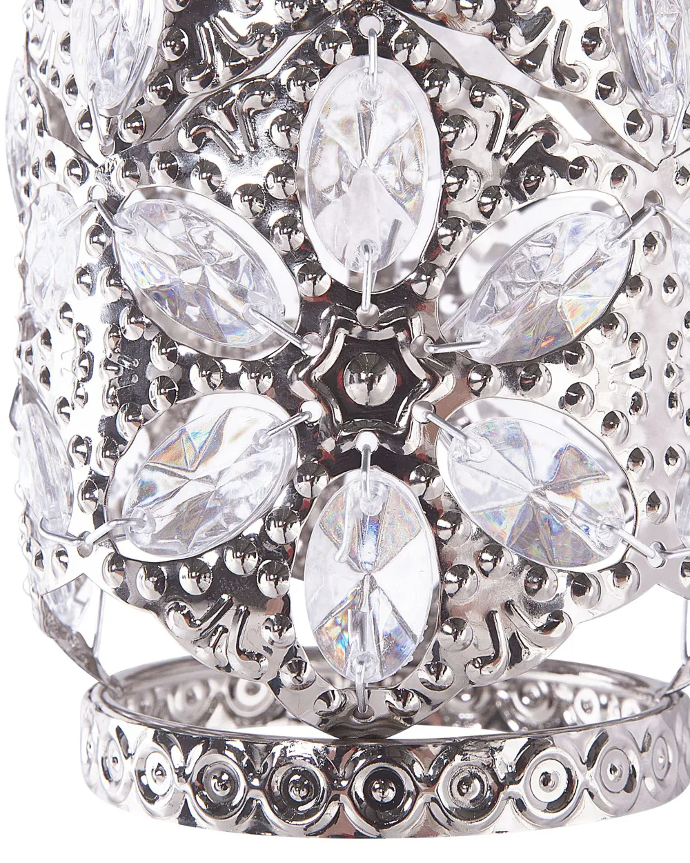 Valaisimet<Beliani Seinavalaisin Metalli Hopea Sysola