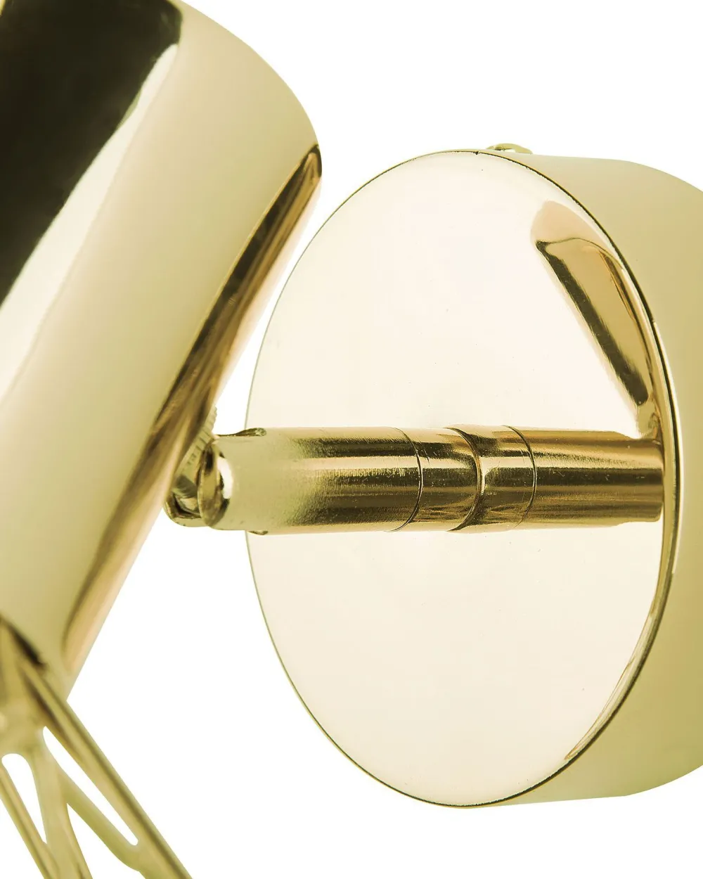 Valaisimet<Beliani Seinavalaisin Metalli Kulta 2 Kpl Chenab