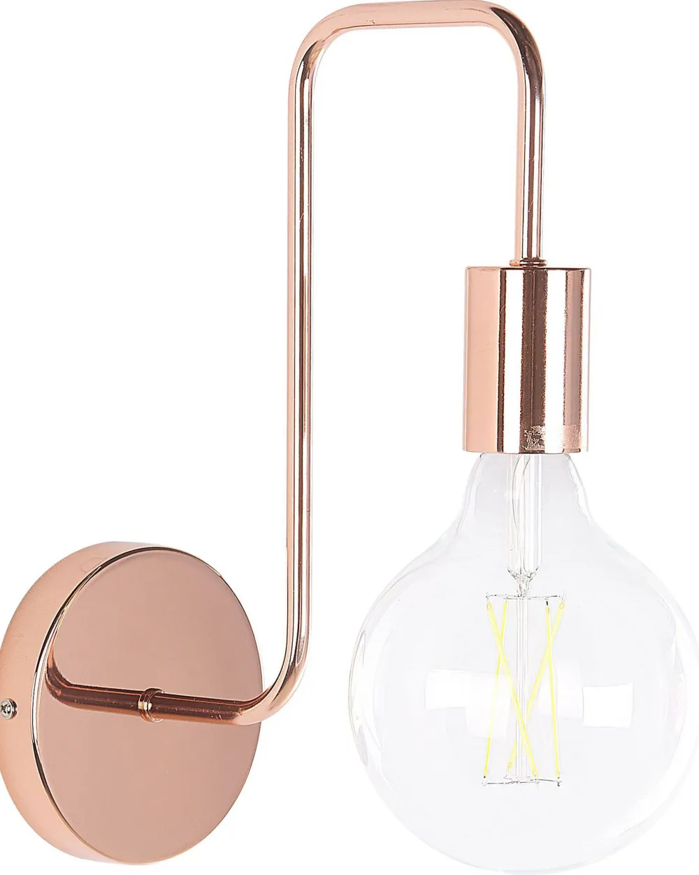 Valaisimet<Beliani Seinavalaisin Metalli Kupari Savena