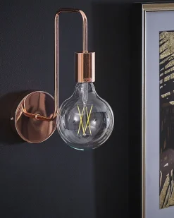 Valaisimet<Beliani Seinavalaisin Metalli Kupari Savena