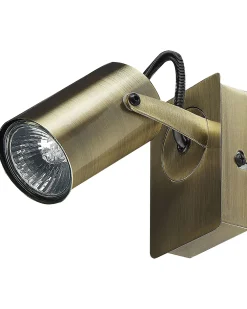 Valaisimet<Beliani Seinavalaisin Metalli Messinki 2 Kpl Klip