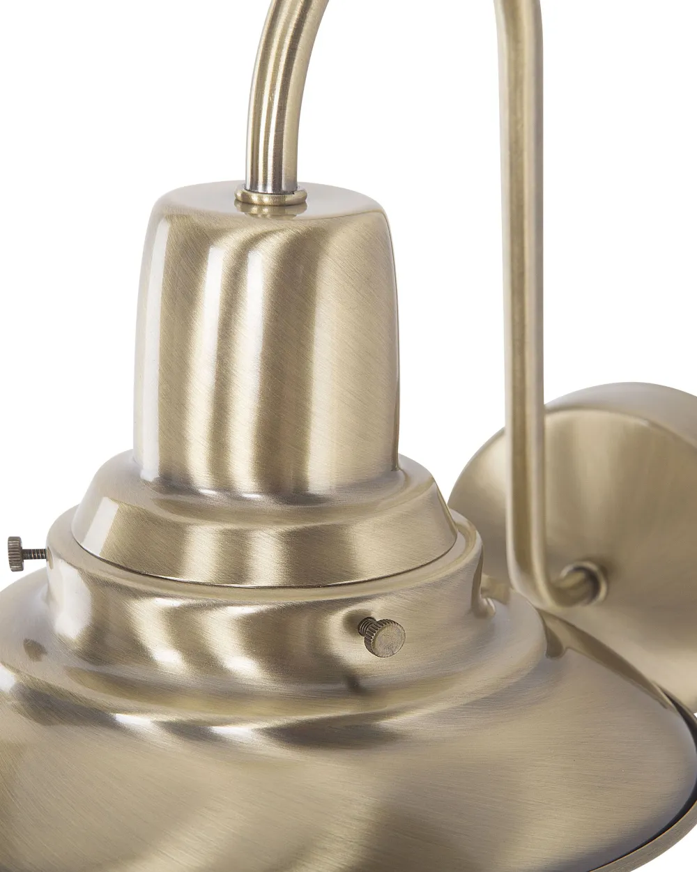 Shop Beliani Seinavalaisin Metalli Messinki Luza