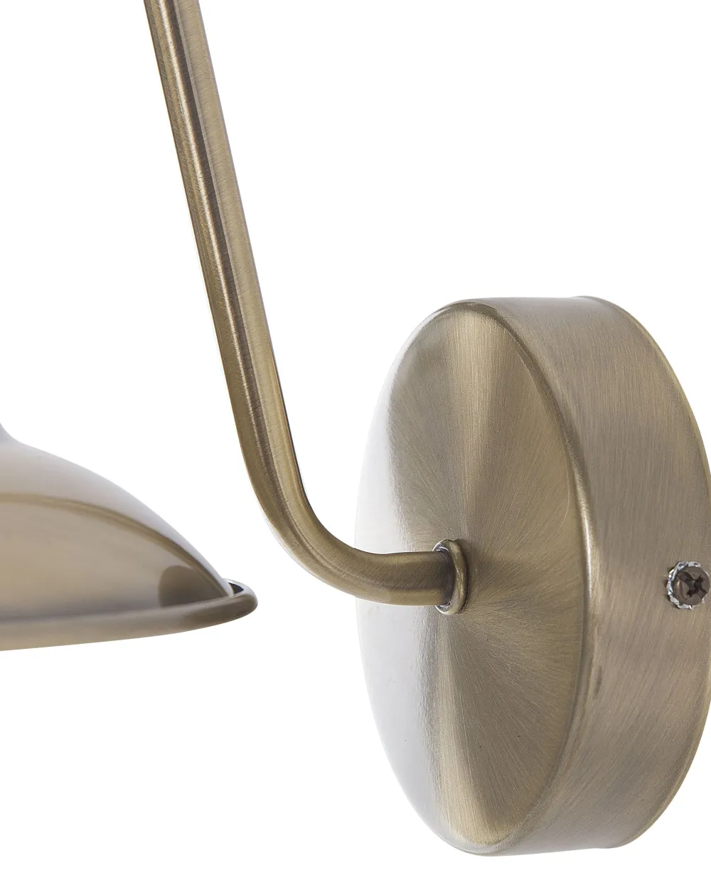 Shop Beliani Seinavalaisin Metalli Messinki Luza