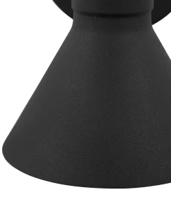 Valaisimet<Beliani Seinavalaisin Metalli Musta/Kulta 2 Kpl Mersey I