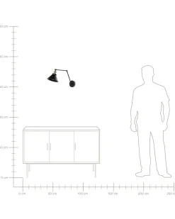 Valaisimet<Beliani Seinavalaisin Metalli Musta 2 Kpl Narva