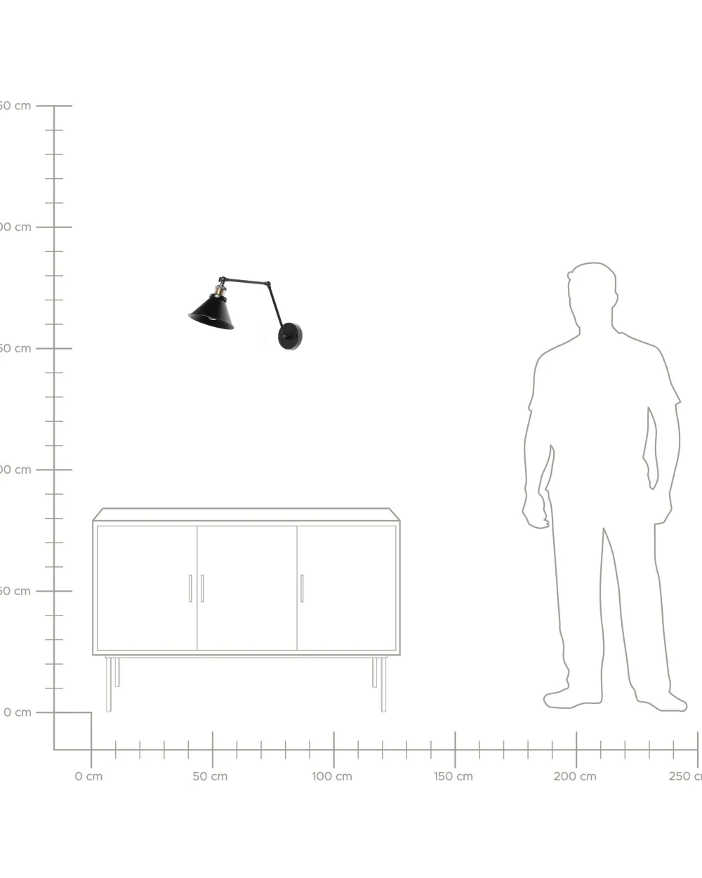Valaisimet<Beliani Seinavalaisin Metalli Musta 2 Kpl Narva