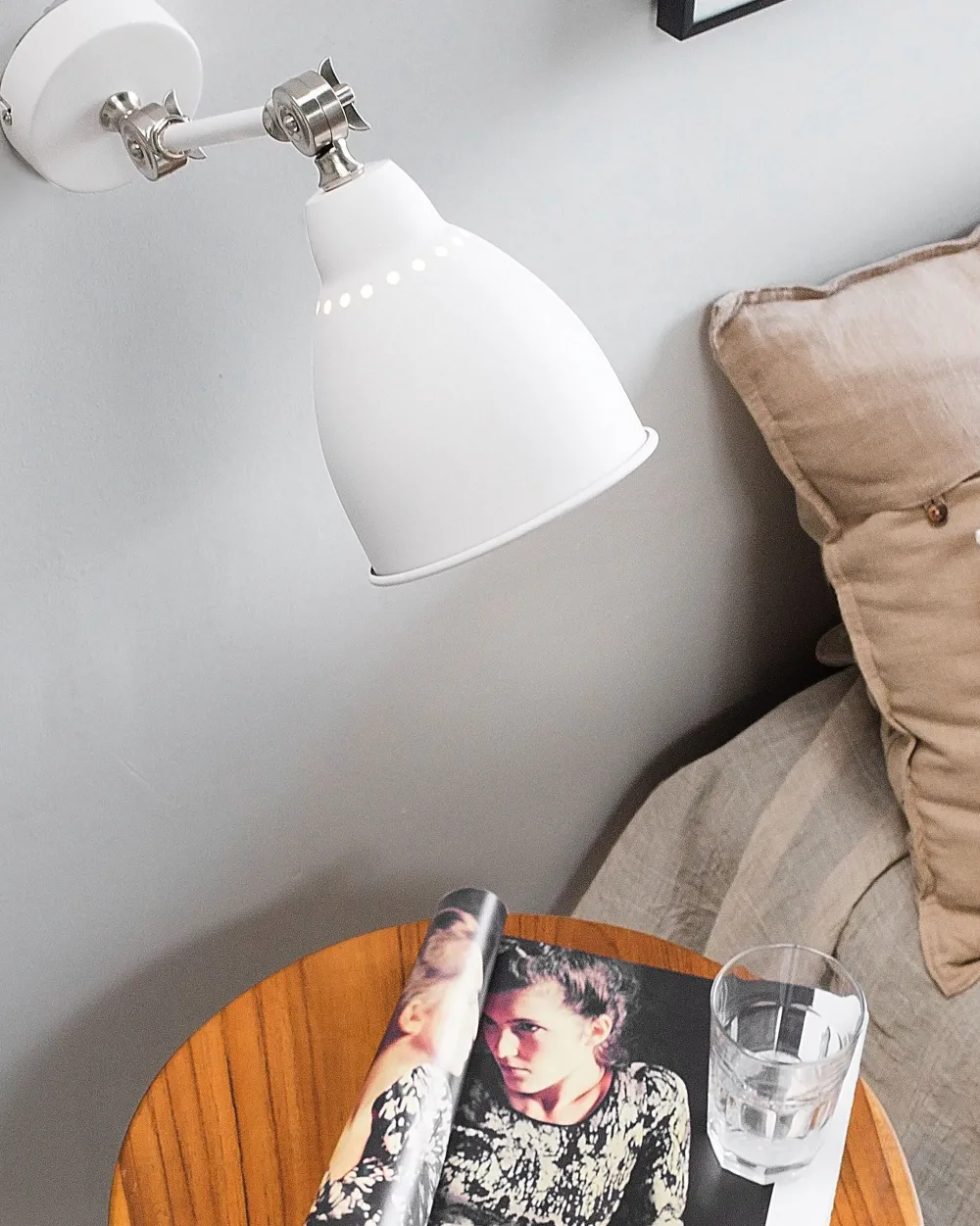 Valaisimet<Beliani Seinavalaisin Metalli Valkoinen 2 Kpl Mississippi