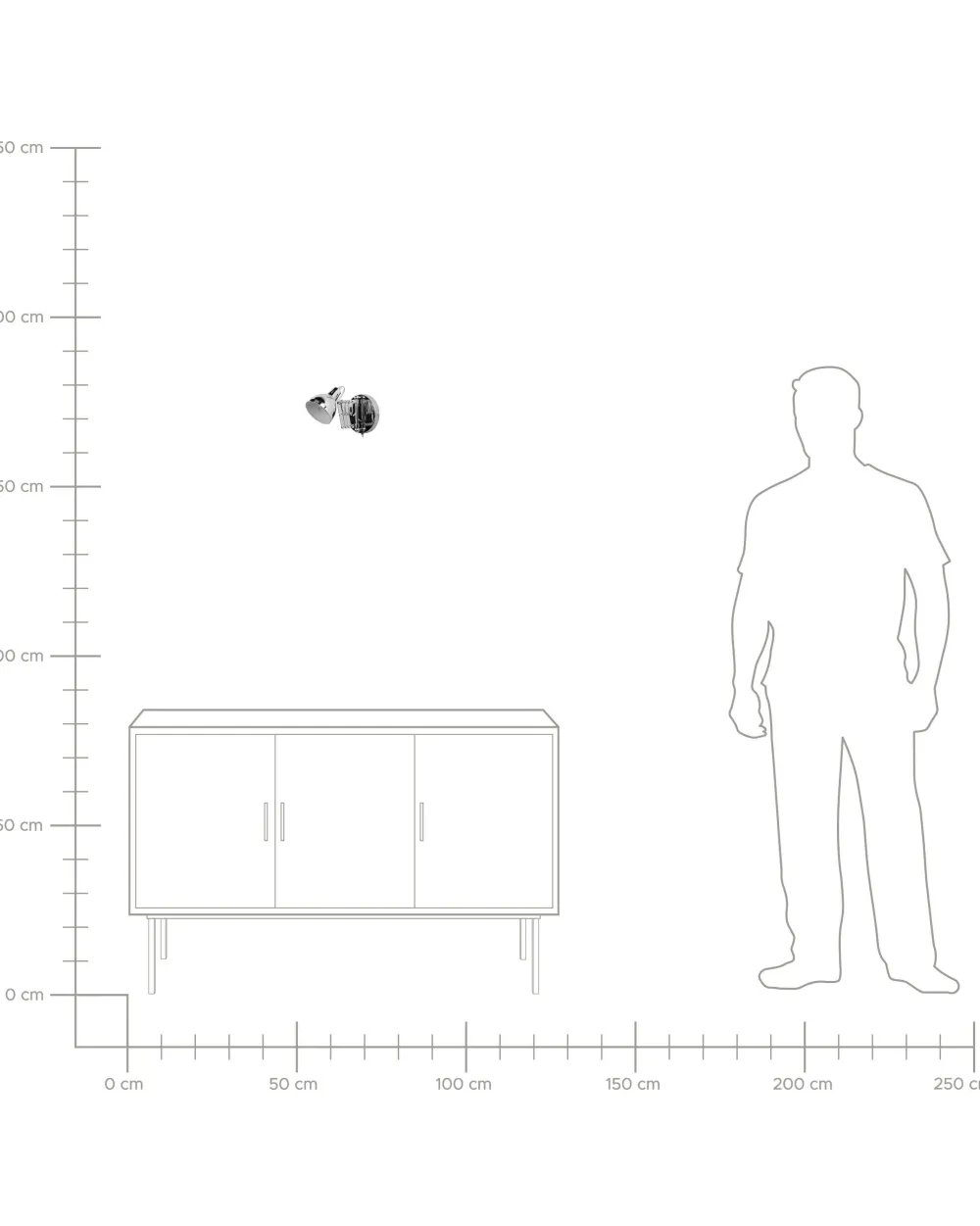 Hot Beliani Seinavalaisin Teras Hopea 2 Kpl Harrington