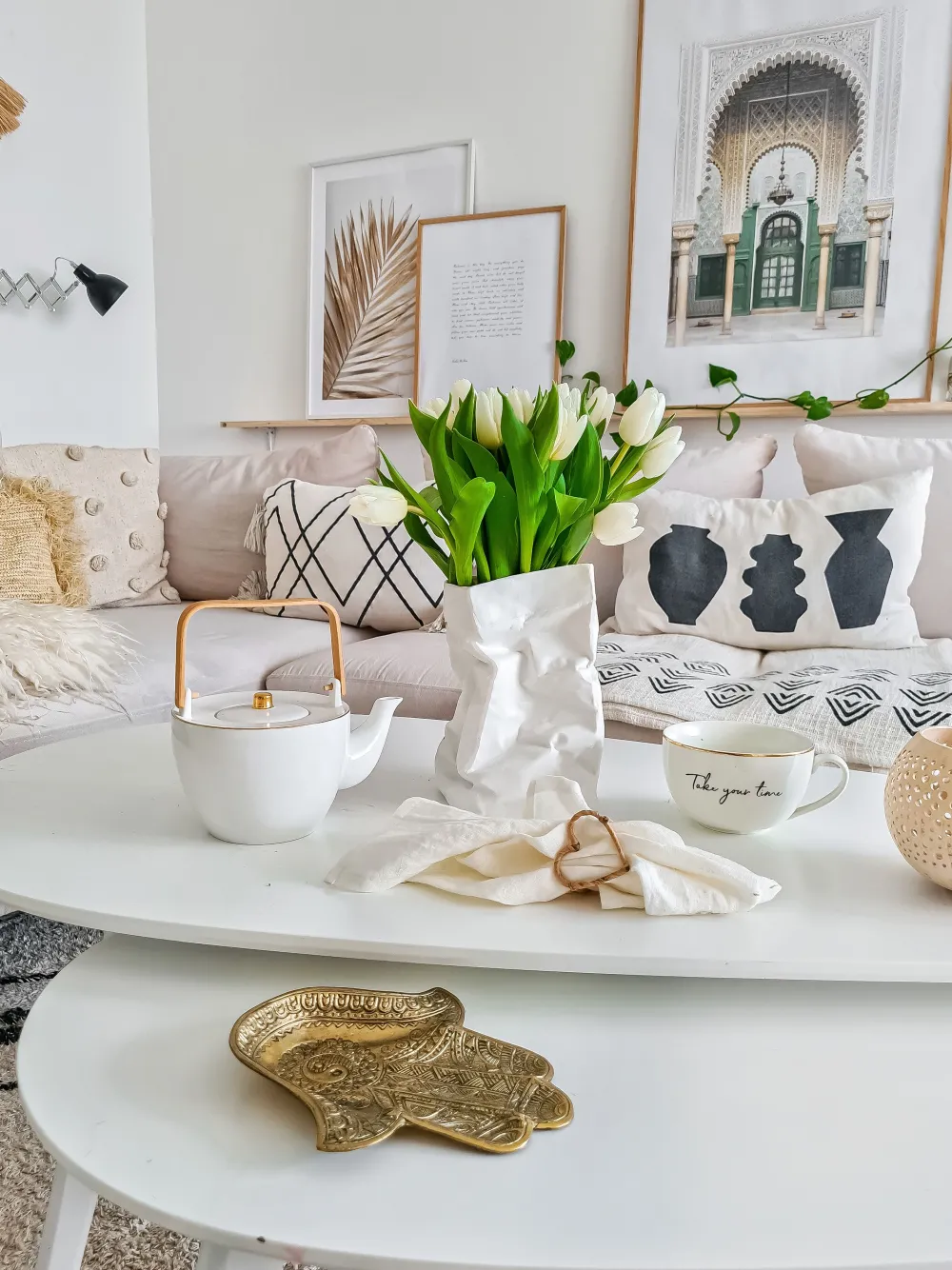 Valaisimet<Beliani Seinavalaisin Teras Musta Harrington