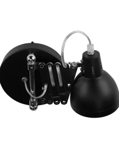 Valaisimet<Beliani Seinavalaisin Teras Musta Harrington