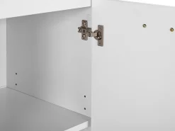 Store Beliani Senkki 3 Laatikkoa 2 Ovea Valkoinen Stamford