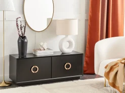 Online Beliani Senkki 4 Ovea 4 Hyllya Musta Oxnard