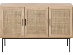 Säilytys<Beliani Senkki 3 Ovea 4 Hyllya Vaalea Puu Pasco