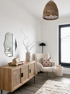 Säilytys<Beliani Senkki 3 Ovea 4 Hyllya Vaalea Puu Pasco