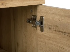 Säilytys<Beliani Senkki 2 Ovea 4 Hyllya Vaalea Puu Timber