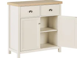 Best Beliani Senkki 2 Ovea 2 Laatikkoa Kermanvalkoinen/Vaalea Puu Clio