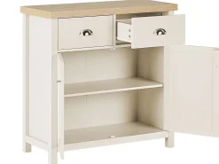 Best Beliani Senkki 2 Ovea 2 Laatikkoa Kermanvalkoinen/Vaalea Puu Clio