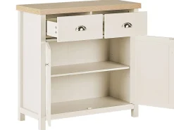 Best Beliani Senkki 2 Ovea 2 Laatikkoa Kermanvalkoinen/Vaalea Puu Clio