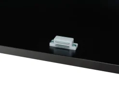 Säilytys<Beliani Senkki 2 Ovea Musta/Vaalea Puu Alaska