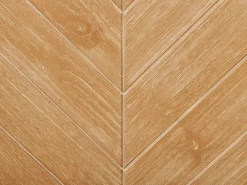 Säilytys<Beliani Senkki 2 Ovea Musta/Vaalea Puu Alaska