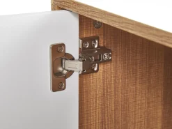 Store Beliani Senkki 3 Ovea Vaalea Puu/Valkoinen Nueva