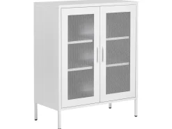 Säilytys<Beliani Senkki Teras 2 Ovea 3 Hyllya Valkoinen Wakatipu