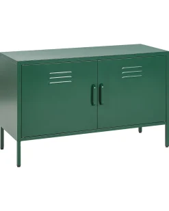 Säilytys<Beliani Senkki Teras 2 Ovea 2 Hyllya Vihrea Uria