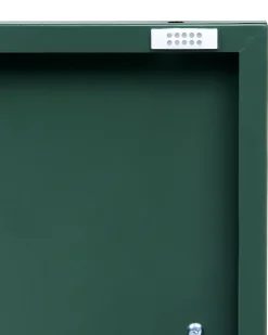 Säilytys<Beliani Senkki Teras 2 Ovea 2 Hyllya Vihrea Uria