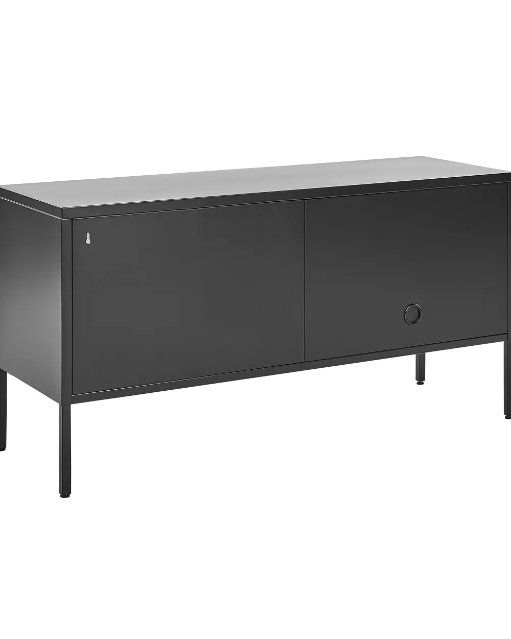 Clearance Beliani Senkki Teras 2 Ovea 2 Hyllya Musta Morley