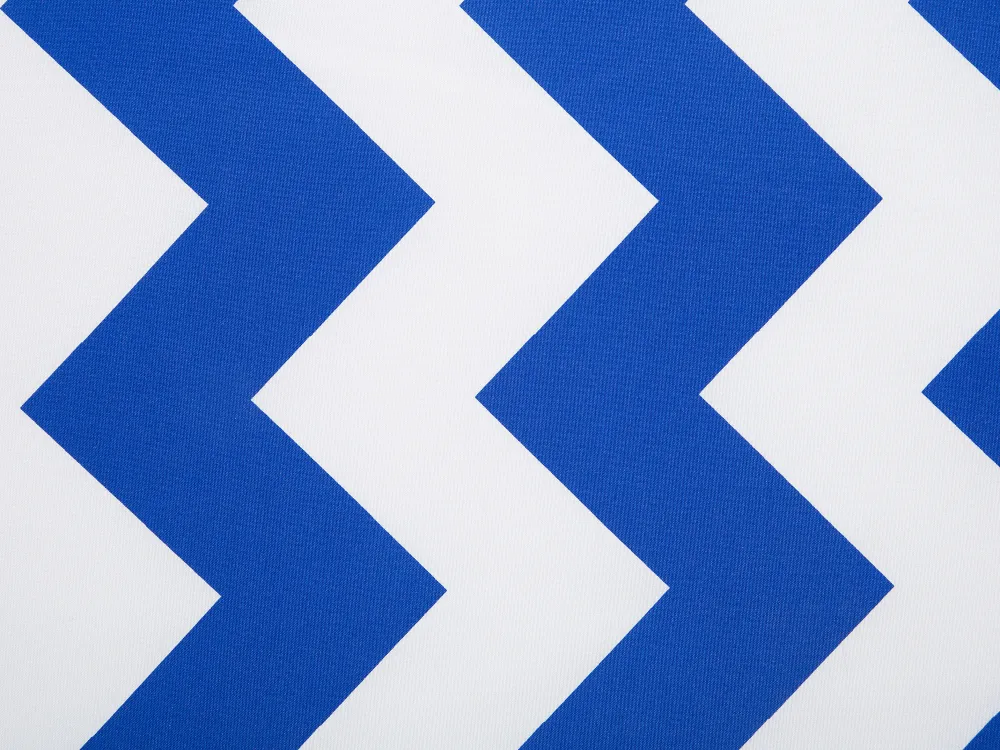 Tekstiilit<Beliani Sininen Kuvioitu Pehmuste Marlboro/Java/Toscana