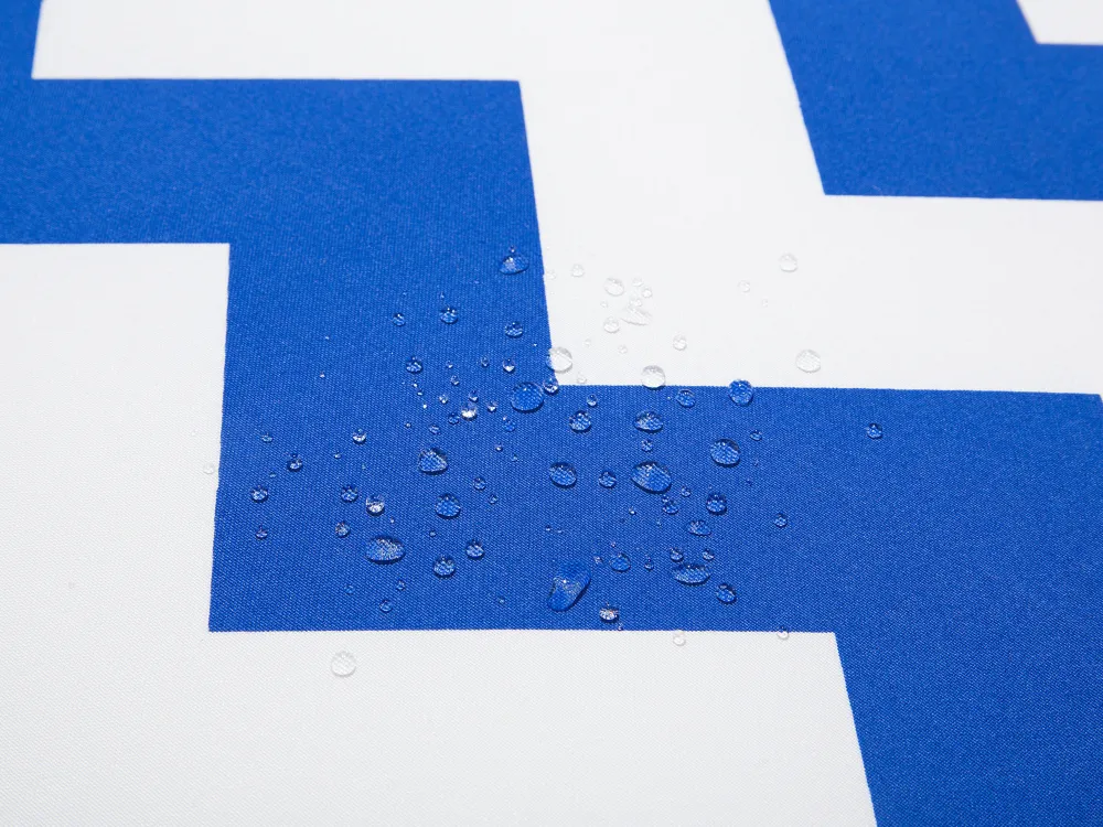 Tekstiilit<Beliani Sininen Kuvioitu Pehmuste Marlboro/Java/Toscana