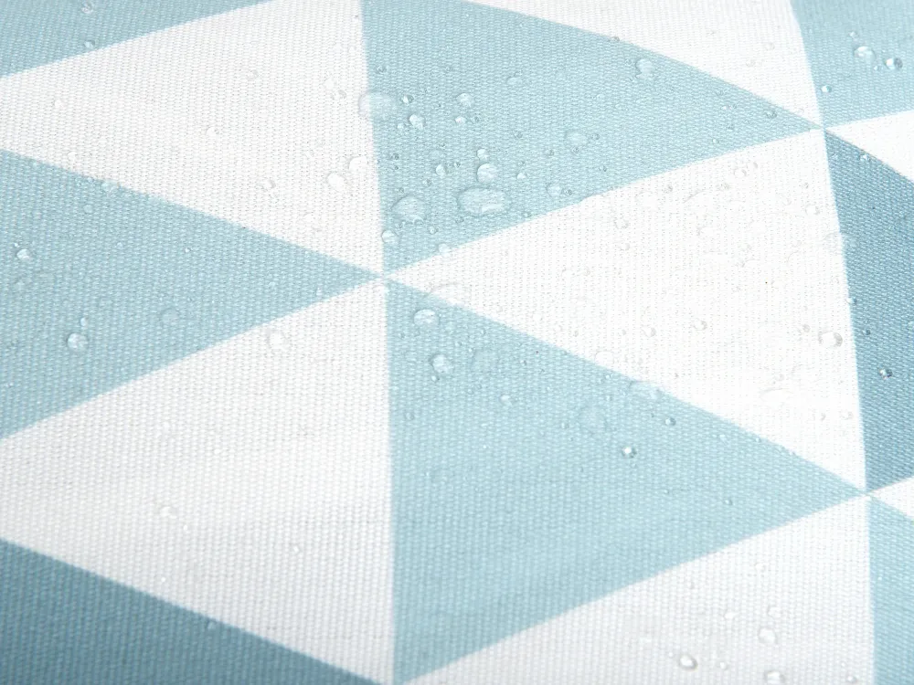 Hot Beliani Sininen/Valkoinen Koristetyynysetti Ulkokayttoon 40 X 70 Cm 2Kpl Trifos