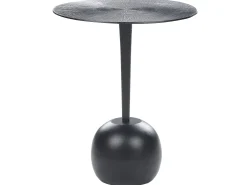 Pöydät<Beliani Sivupoyta Alumiini Musta Eucla