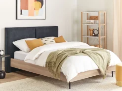 Pöydät<Beliani Sivupoyta Alumiini Musta Eucla