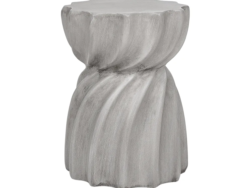 Pöydät<Beliani Sivupoyta Harmaa Algua