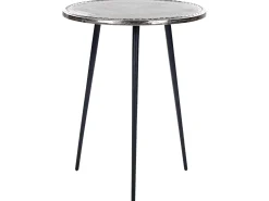 New Beliani Sivupoyta Hopea/Musta Telfer