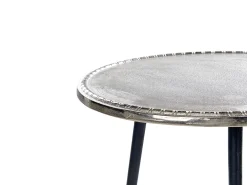 New Beliani Sivupoyta Hopea/Musta Telfer