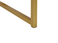 Best Sale Beliani Sivupoyta Laatikko Musta/Kulta Largo