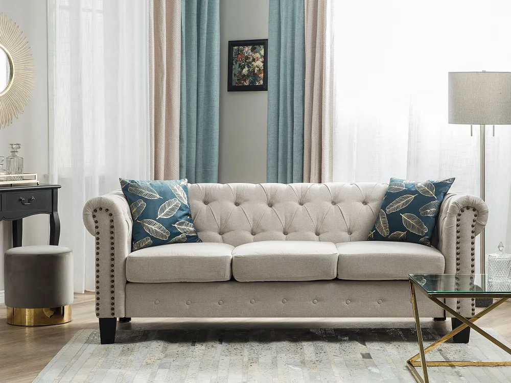 Online Beliani Sivupoyta Lasitasolla Rosteri Kulta Beverly