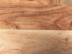 Cheap Beliani Sivupoyta Mangopuu/Rauta Vaalea Puu/Hopea Jabiru