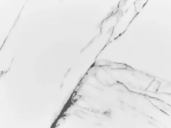 Pöydät<Beliani Sivupoyta Marmorikuvio Valkoinen/Kulta Pandale