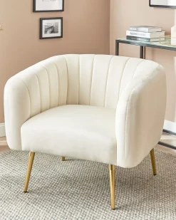 Pöydät<Beliani Sivupoyta Marmori/Rauta Valkoinen/Musta Taree