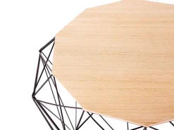 Shop Beliani Sivupoyta Metalli Säilytystila Musta Elida