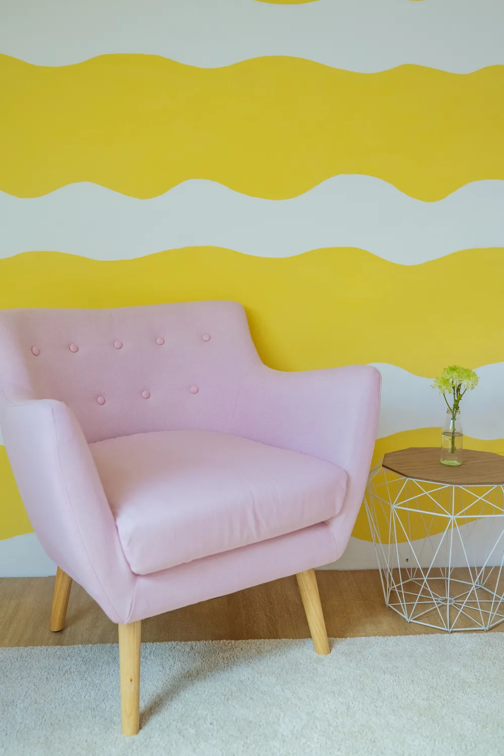 Pöydät<Beliani Sivupoyta Metalli Säilytystila Valkoinen Elida