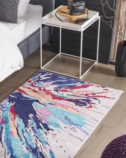 Store Beliani Sivupoyta Metalli Valkoinen Saxon