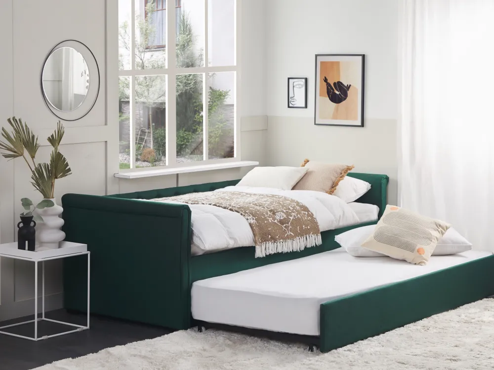 Store Beliani Sivupoyta Metalli Valkoinen Saxon