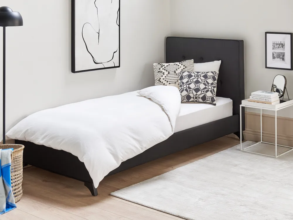 Store Beliani Sivupoyta Metalli Valkoinen Saxon