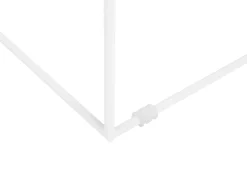 Store Beliani Sivupoyta Metalli Valkoinen Saxon